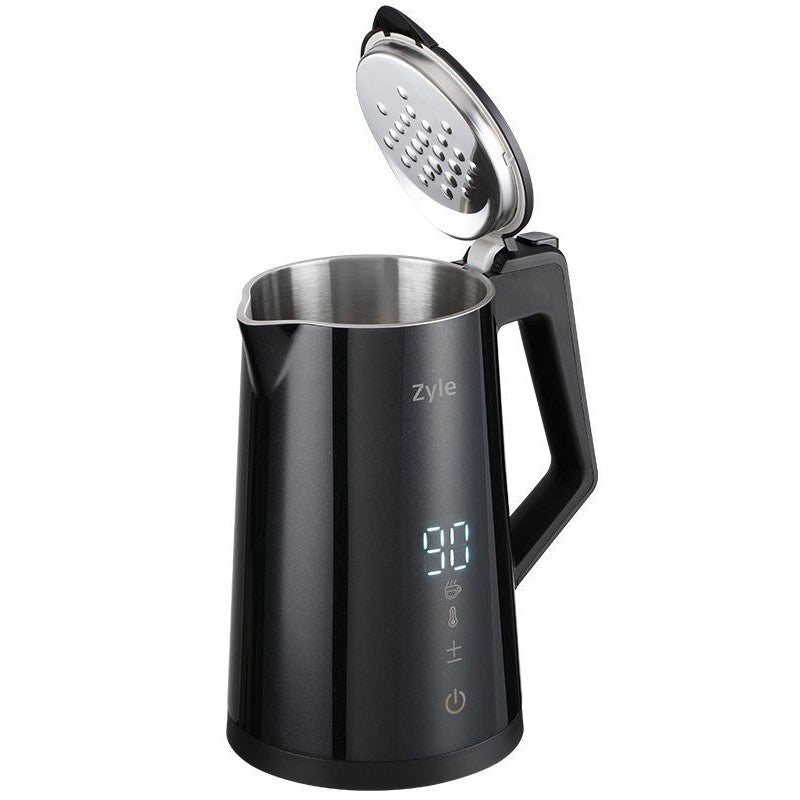 Elektrinis virdulys Zyle ZY285BK,1,7 l talpa, su temperatūros reguliavimo funkcija